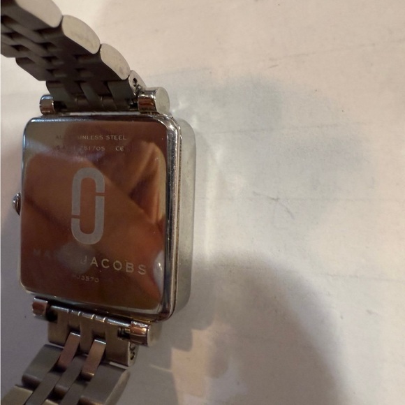 Marc Jacobs Silver and Blue Watch, MJ3570 - Picture 5 of 5